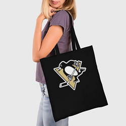 Сумка-шопер Pittsburgh Penguins: Crosby, цвет: 3D-принт — фото 2