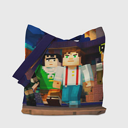 Сумка-шопер Minecraft Men's, цвет: 3D-принт