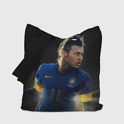 Сумка-шопер Neymar: Brasil Team, цвет: 3D-принт