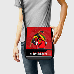 Сумка на плечо Chicago Blackhawks, цвет: 3D-принт — фото 2