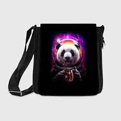Сумка на плечо Panda Cosmonaut, цвет: 3D-принт