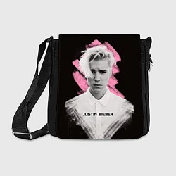 Сумка на плечо Justin Bieber: Pink Splash, цвет: 3D-принт