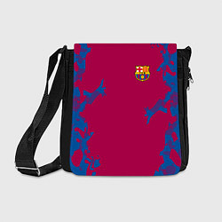 Сумка на плечо FC Barcelona: Purple Original, цвет: 3D-принт