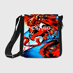 Сумка на плечо CS:GO Beast Rage, цвет: 3D-принт