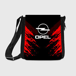Сумка на плечо Opel: Red Anger, цвет: 3D-принт