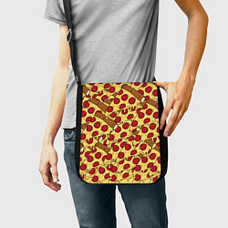 Сумка на плечо Любитель пиццы, цвет: 3D-принт — фото 2