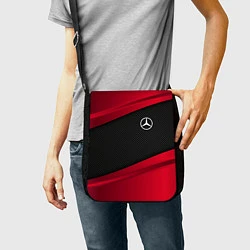 Сумка на плечо Mercedes Benz: Red Sport, цвет: 3D-принт — фото 2