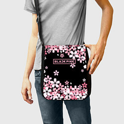Сумка на плечо Black Pink: Pink Sakura, цвет: 3D-принт — фото 2