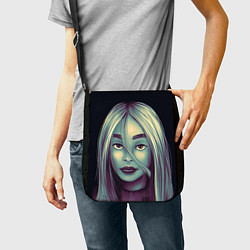 Сумка на плечо Billie Eilish, цвет: 3D-принт — фото 2