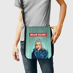 Сумка на плечо Billie Eilish, цвет: 3D-принт — фото 2