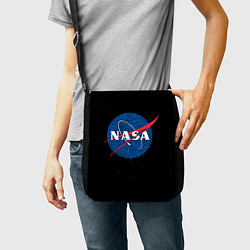 Сумка на плечо NASA Краски, цвет: 3D-принт — фото 2