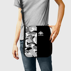 Сумка на плечо Пограничные Войска камуфляж, цвет: 3D-принт — фото 2