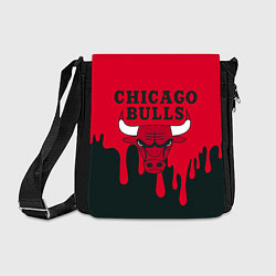 Сумка на плечо Chicago Bulls, цвет: 3D-принт
