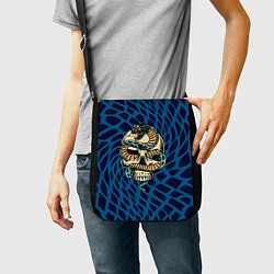 Сумка на плечо Snake&Skull, цвет: 3D-принт — фото 2