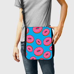 Сумка на плечо Пончики, цвет: 3D-принт — фото 2