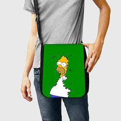 Сумка на плечо Мем с Гомером, цвет: 3D-принт — фото 2