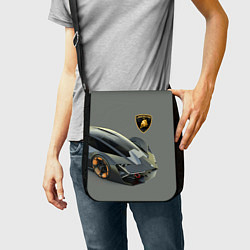 Сумка на плечо Lamborghini concept 2020, цвет: 3D-принт — фото 2