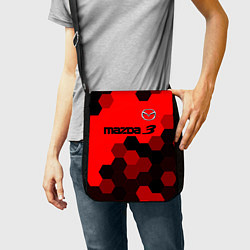 Сумка на плечо MAZDA 3 Графика, цвет: 3D-принт — фото 2