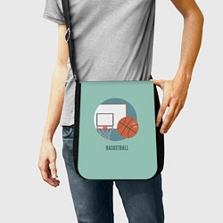 Сумка на плечо Basketball Спорт, цвет: 3D-принт — фото 2