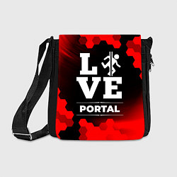 Сумка на плечо Portal Love Классика, цвет: 3D-принт