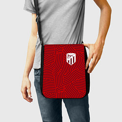 Сумка на плечо Atletico Madrid отпечатки, цвет: 3D-принт — фото 2