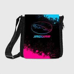 Сумка на плечо Jaguar - neon gradient, цвет: 3D-принт