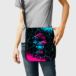 Сумка на плечо Goblin Slayer - neon gradient, цвет: 3D-принт — фото 2