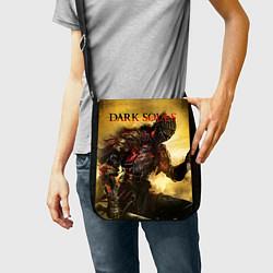Сумка на плечо Dark Souls: Braveheart, цвет: 3D-принт — фото 2