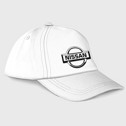 Бейсболка Nissan club, цвет: белый