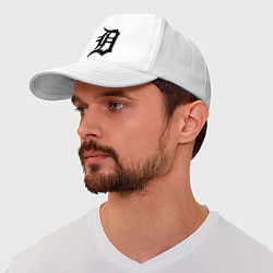 Бейсболка Detroit Tigers, цвет: белый