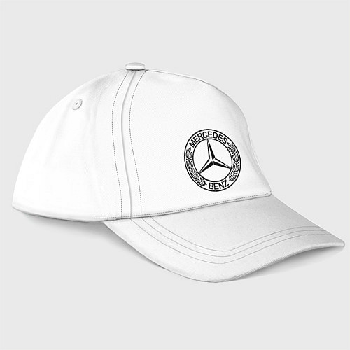 Бейсболка Mercedes-Benz / Белый – фото 3