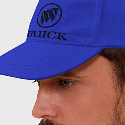 Бейсболка Buick logo, цвет: синий — фото 2