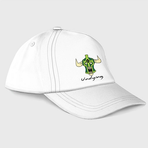 Бейсболка Dota 2: Undying / Белый – фото 3