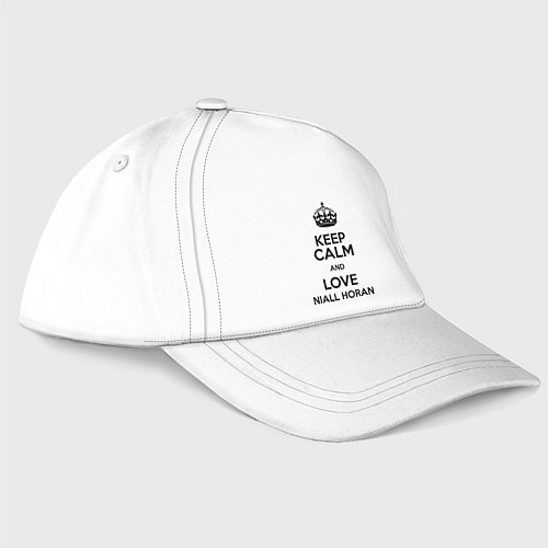 Бейсболка Keep Calm & Love Niall Horan / Белый – фото 3