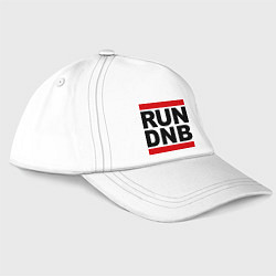 Бейсболка RUN DNB, цвет: белый