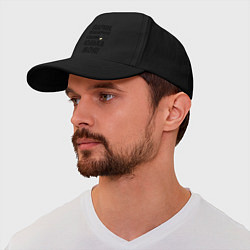 Бейсболка Парни, Юлька моя!, цвет: черный — фото 2