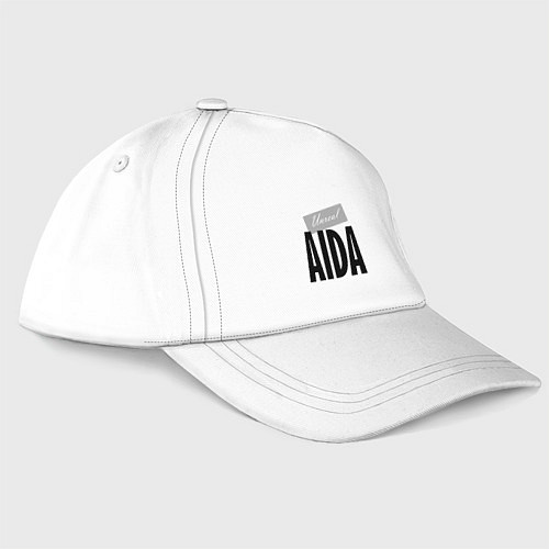 Бейсболка Нереальная Аида / Белый – фото 3