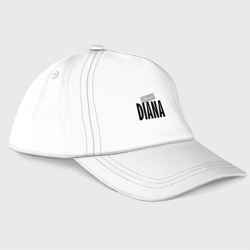 Бейсболка Unreal Diana / Белый – фото 3