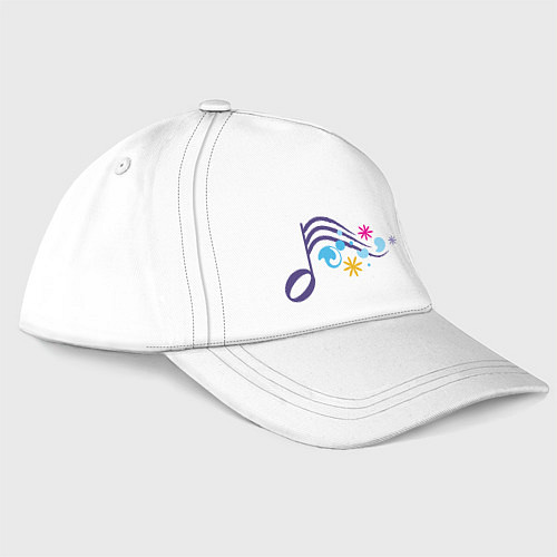 Бейсболка FreeDom On-Line World без надписи / Белый – фото 3