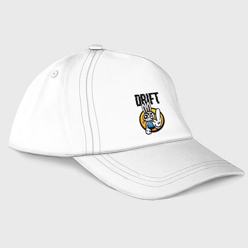Бейсболка Drift Hype Cool Hare / Белый – фото 3