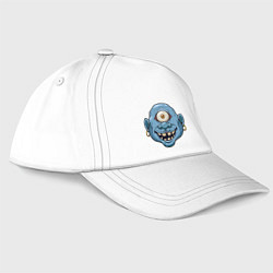 Бейсболка Я Циклоп, цвет: белый
