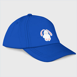 Бейсболка Милый зайчик, цвет: синий
