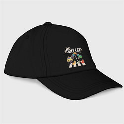 Бейсболка Abbey cats, цвет: черный