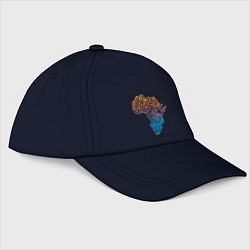 Бейсболка Color Africa, цвет: тёмно-синий