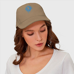 Бейсболка Я иду по воде, цвет: миндальный — фото 2