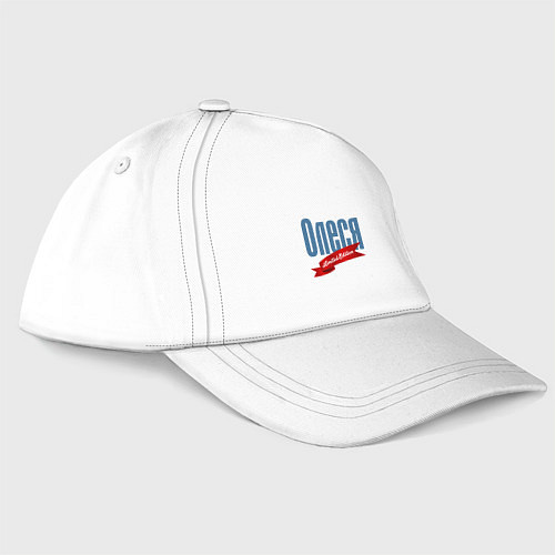 Бейсболка Олеся - ограниченный выпуск / Белый – фото 3