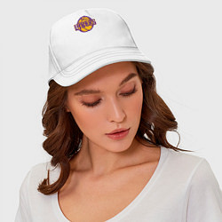 Бейсболка Lakers ball, цвет: белый — фото 2