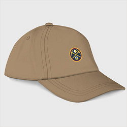 Бейсболка Denver Nuggets logo, цвет: миндальный