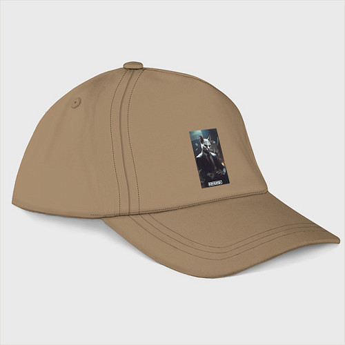 Бейсболка Payday 3 white cat / Миндальный – фото 3