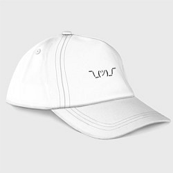 Бейсболка Эмодзи I dont know - темный